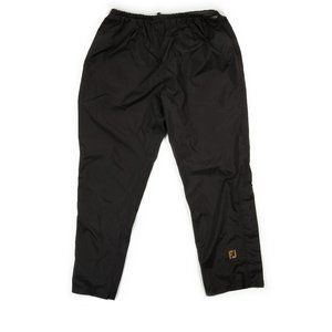Dryjoys by FootJoy FJ black weatherproof pants size XL